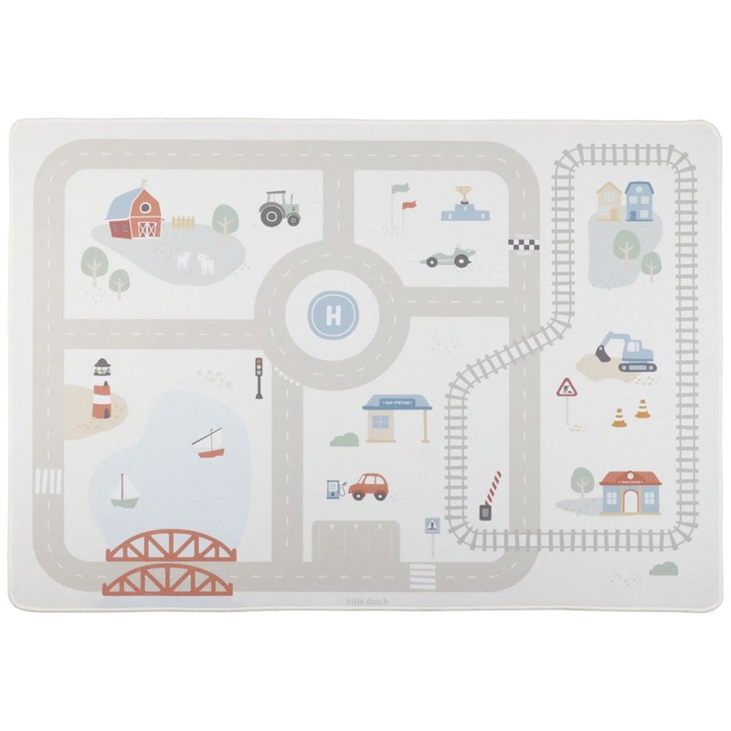 Tapis circuit de voiture