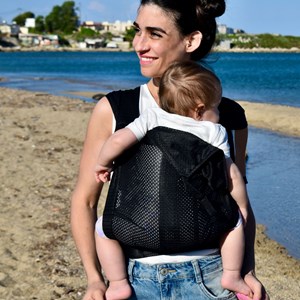 Porte-bébé black (6 mois et +)