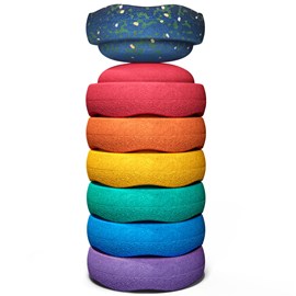 Jeu de motricité spring special mini rainbow classic (7 blocs)