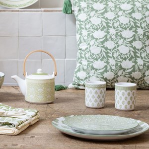 Lot de 2 tasses et 1 théière avec infuseur, soliman