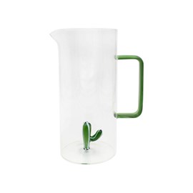 Carafe cactus en verre, viva la vida