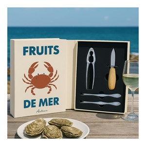 Coffret dégustation fruits de mer, cook book