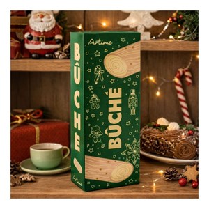Coffret création bûche de noël, cook book