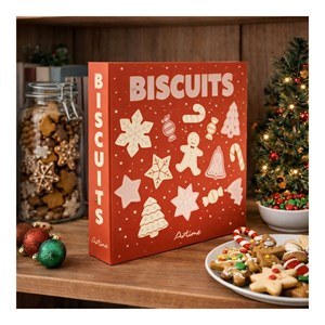 Coffret création biscuits et sablés, cook book