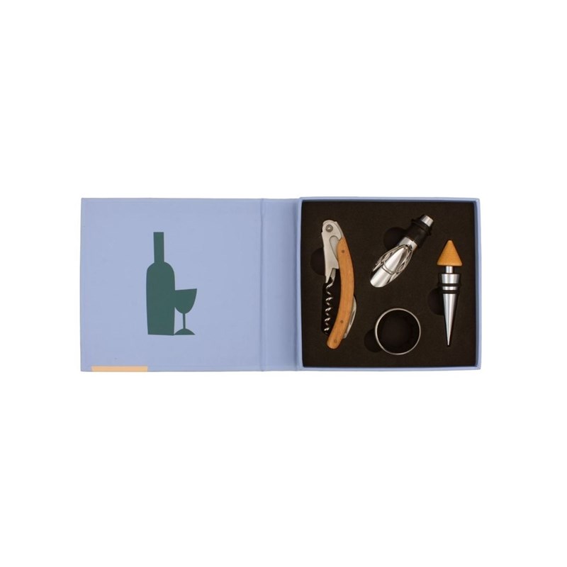 Coffret dégustation vin, cook book