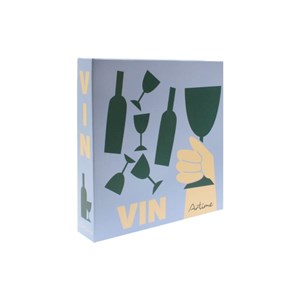 Coffret dégustation vin, cook book