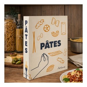 Coffret dégustation pâtes, cook book