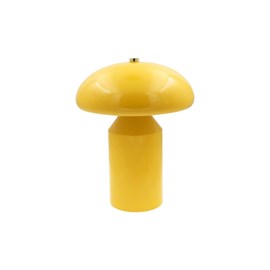 Lampe à poser jaune, luci