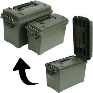 Boite de rangement de survie fosco combo 4 et 9 litres (lot de 2)