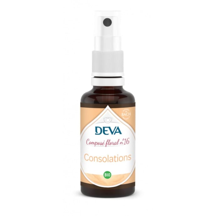 Consolations n°16 - composé floral bio deva - spray 30ml