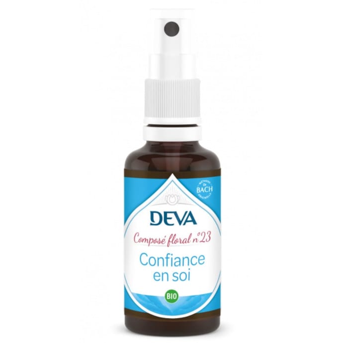 Confiance en soi n°23 - composé floral bio deva - spray 30ml