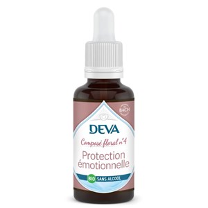 Protection émotionnelle n°4 - composé floral bio deva - sans alcool 30ml