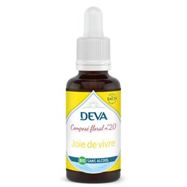 Joie de vivre n°20 - composé floral bio deva - sans alcool 30ml