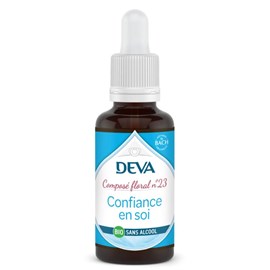 Confiance en soi n°23 - composé floral bio deva - sans alcool 30ml