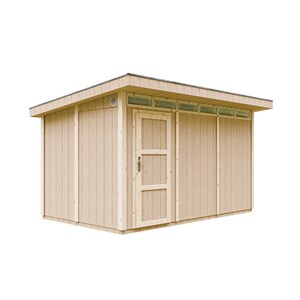 Abri de jardin qualité premium 9m²  l412xl279xh237 cm - beige