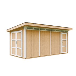 Abri de jardin qualité premium 8.52+2.95 m² garage moto exterieur - jaune