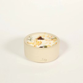 Bougie grès 200g fleur d’oranger