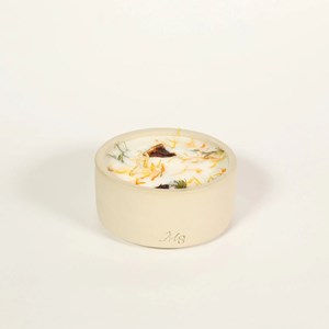 Bougie grès 200g fleur d’oranger