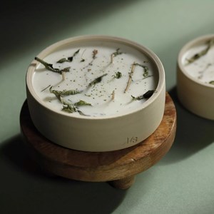 Bougie grès 300g verveine