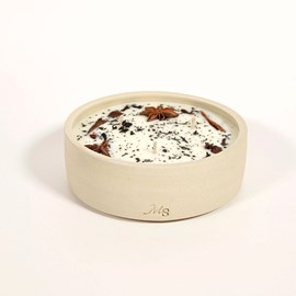 Bougie grès 300g thé et pain d’épices