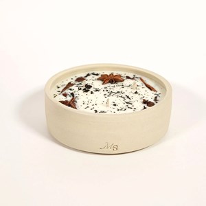 Bougie grès 300g thé et pain d’épices