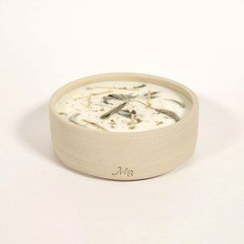 Bougie grès 300g jardin intérieur