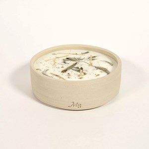 Bougie grès 300g jardin intérieur