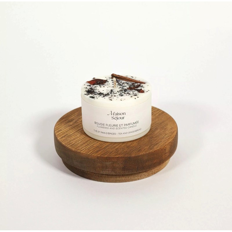 Bougie votive 80g thé et pain d’épices