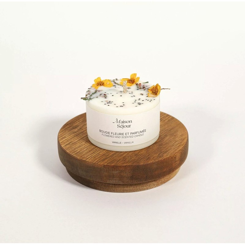 Bougie votive 80g vanille