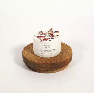 Bougie votive 80g rose du séjour