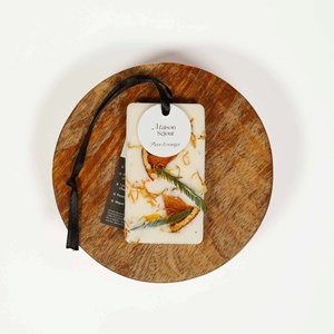 Carte florale parfumée fleur d’oranger