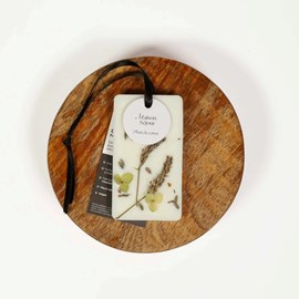 Carte florale parfumée fleur de coton