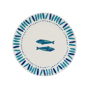 Assiette plate kyanos 27 cm x6