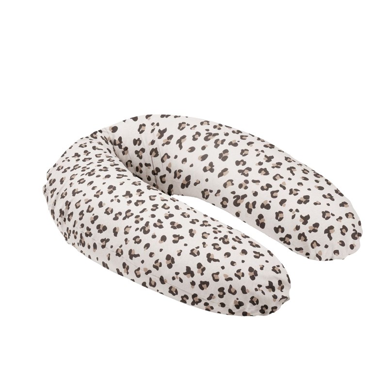 Coussin de grossesse buddy leopard cream