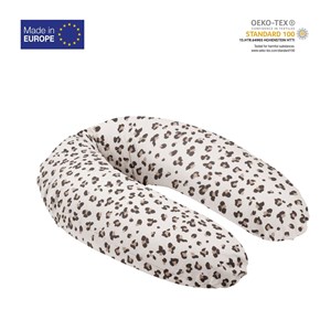 Coussin de grossesse buddy leopard cream