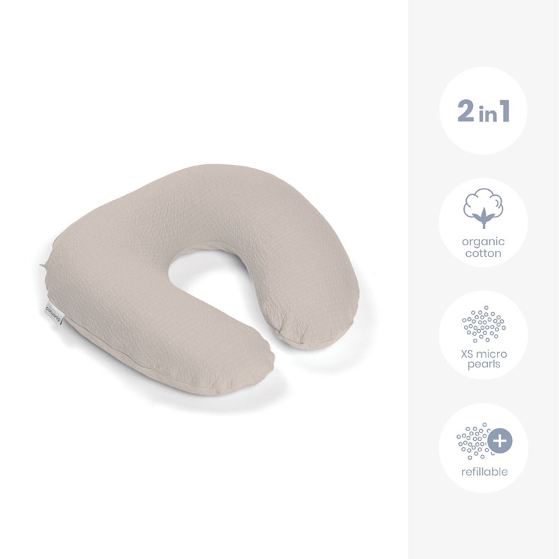 Coussin d'allaitement softy tetra jersey (Doomoo Basics) - Image 1