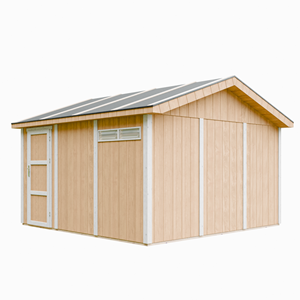 Garage qualité premium 13 m² - l378xl412 cm - jaune