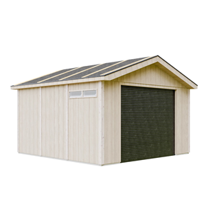 Garage qualité premium 13 m² - l378xl412 cm - rouge
