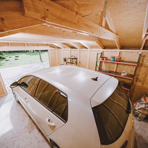 Garage qualité premium 21 m²- l378xl648 cm - jaune