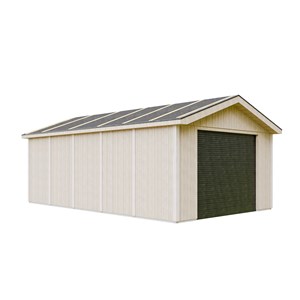 Garage qualité premium 21 m²- l378xl648 cm - jaune