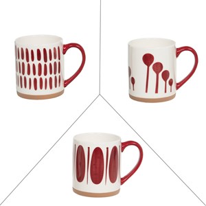 Mug mikonos   35 cl (lot de 3)