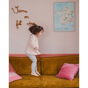 Affiche carte de france a3
