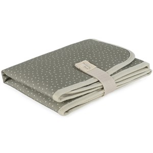 Tapis à langer à pois poppy mousse