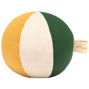 Balle en coton moutarde (10 cm)