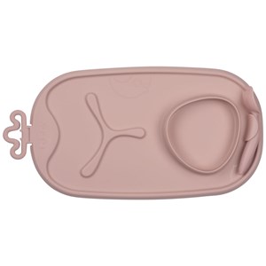 Tapis de repas roll and go blush