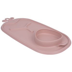 Tapis de repas roll and go blush