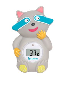 Thermomètre de bain racoon badabulle