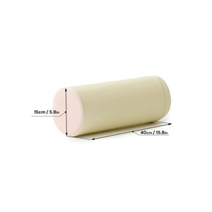 Cylindre blanc structure en mosuse