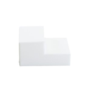 Mini marches en mousse blanches