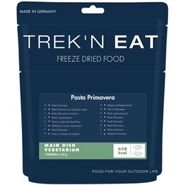 Repas lyophilisé trek'n eat pâtes primavera aux légumes variés